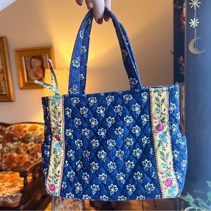 Vera Bradley Maison Blue Bag (Retired Pattern)